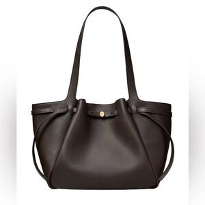Tory Burch Dark Brown Tote Bag